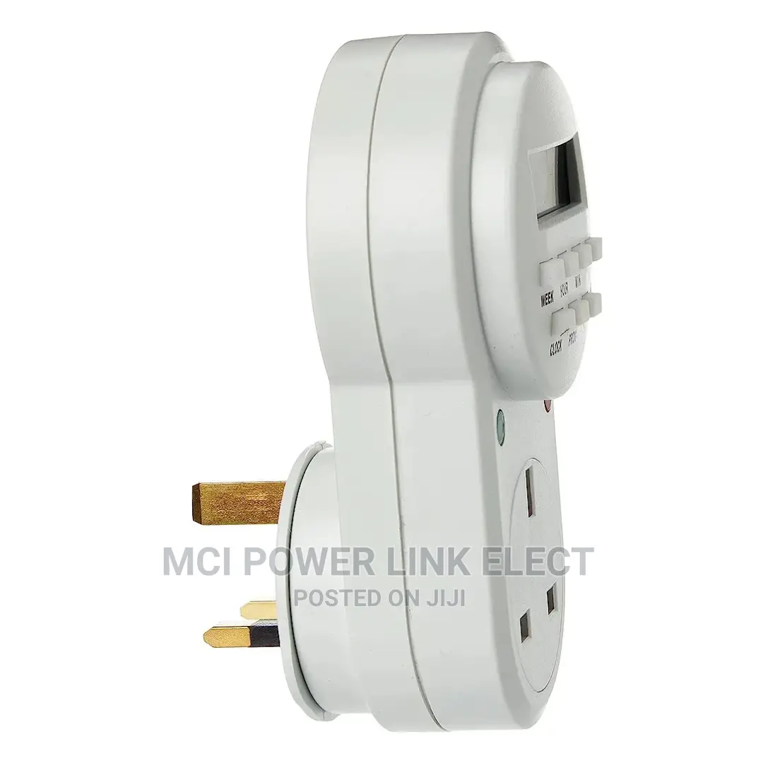 Electronic Digital Mains Timer Socket Plug-in With LCD