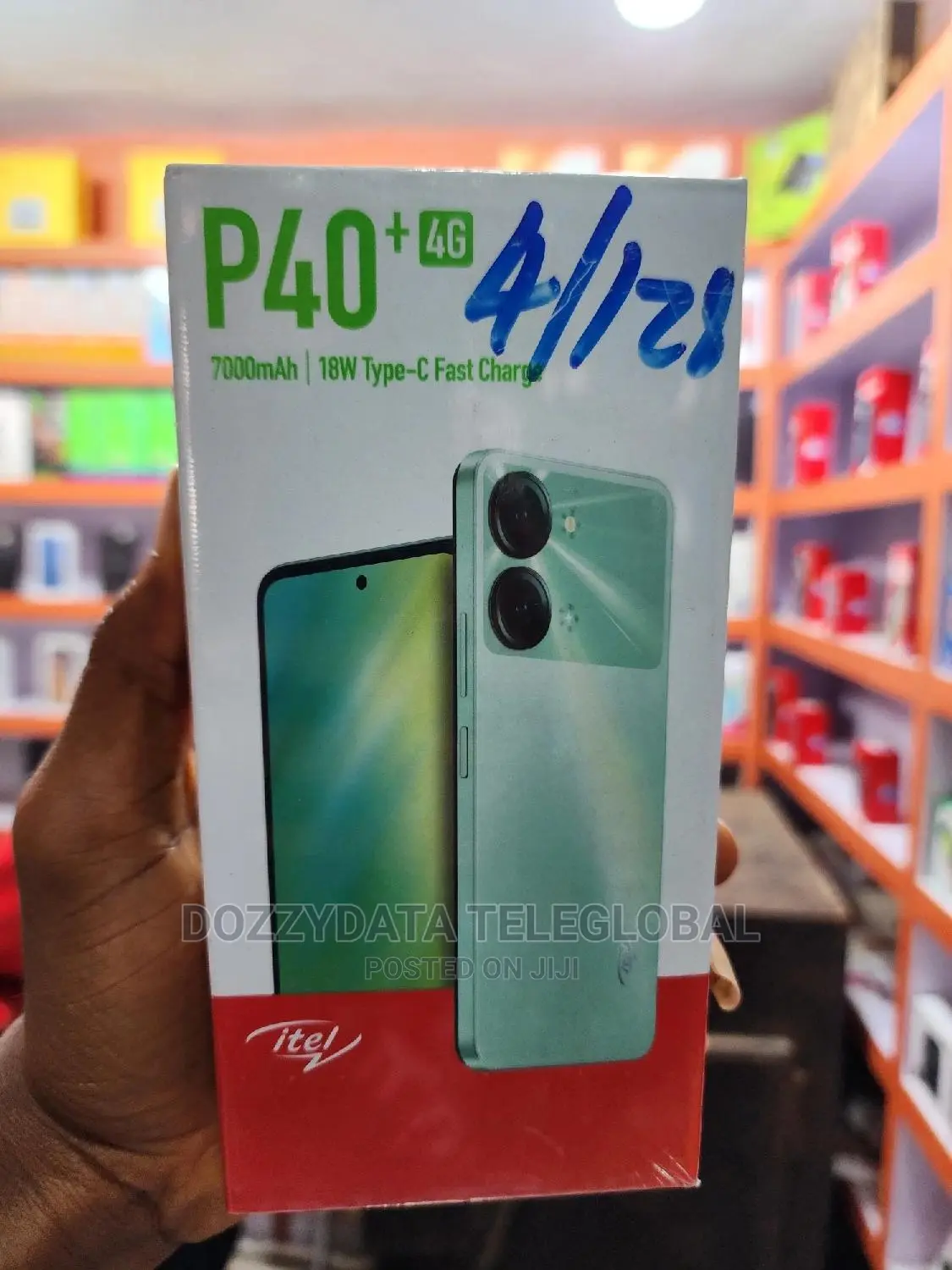 New Itel P40+ 128 GB