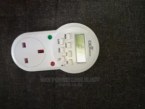 Electronic Digital Mains Timer Socket Plug-in With LCD