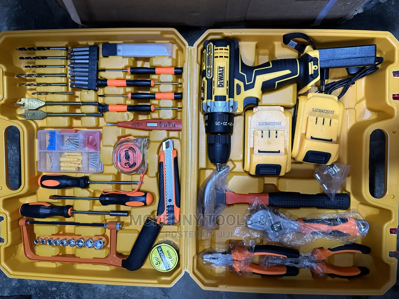 Dewalt Household Electrical Tools Box With 36v Cordless Dril