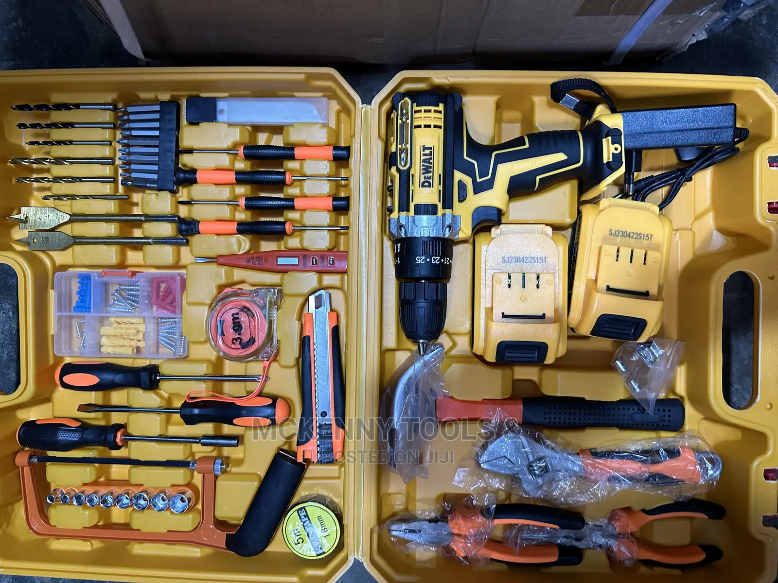 Dewalt Household Electrical Tools Box With 36v Cordless Dril