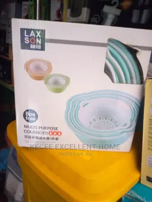 Multipurpose Plate, 6 Pieces. 3 Plates 3 Sieve