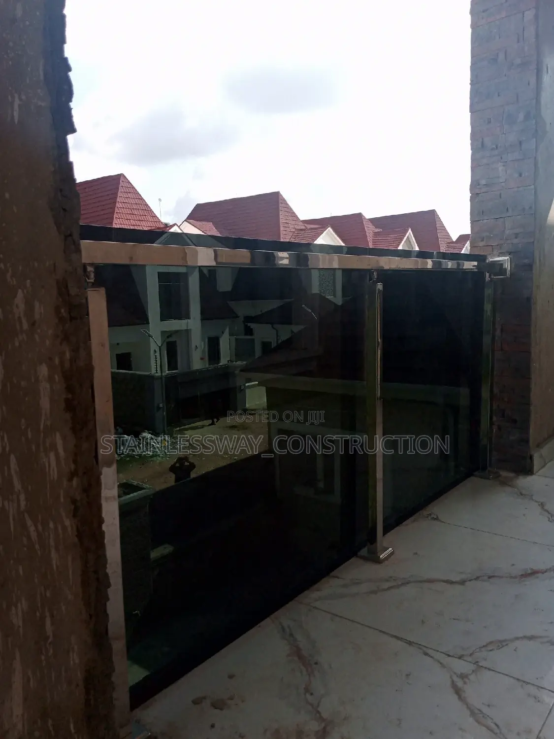 10mm Toughened Dark Grey Glass