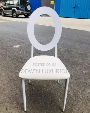 White O Back Chair