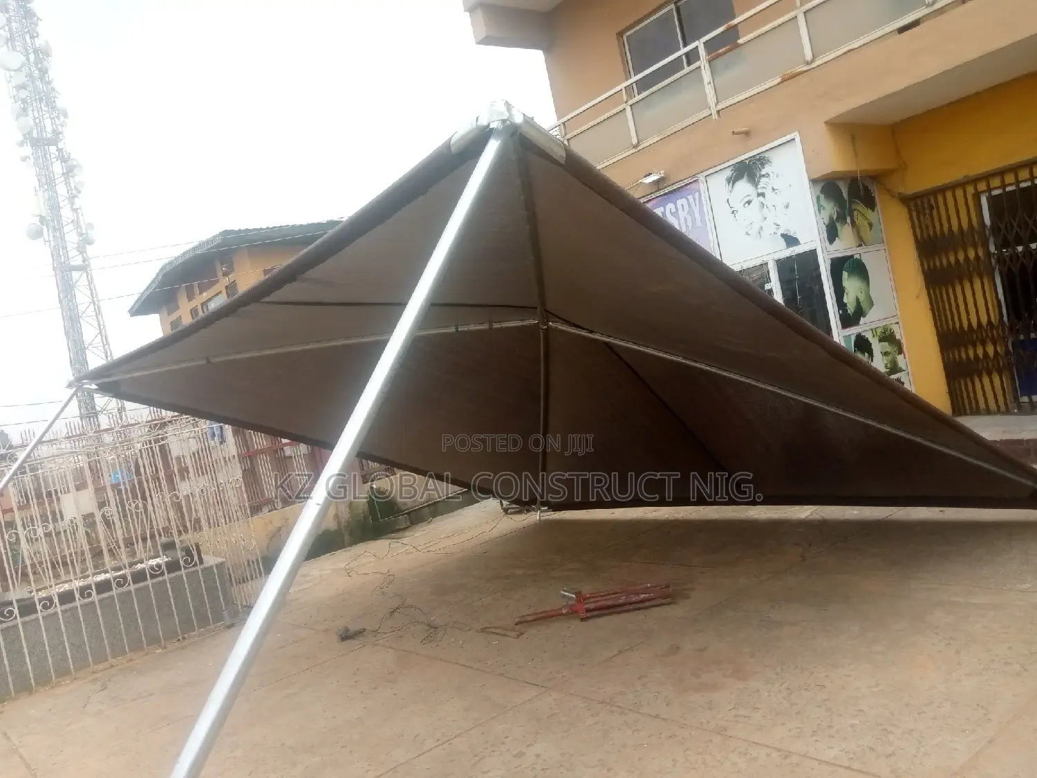 Car Port Installation 17ft by 17ft