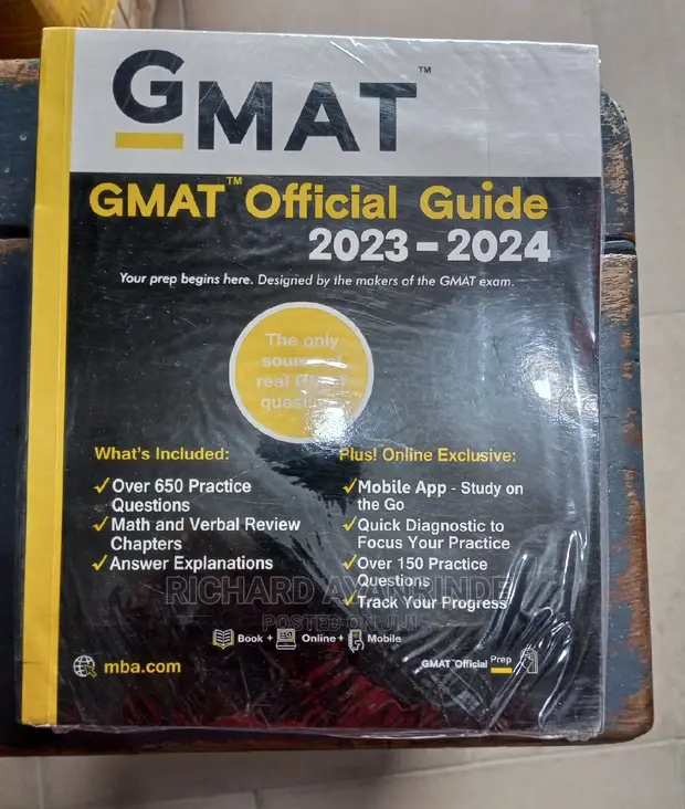 GMAT Official Guide 2023 - 2024 in Surulere - Books & Table