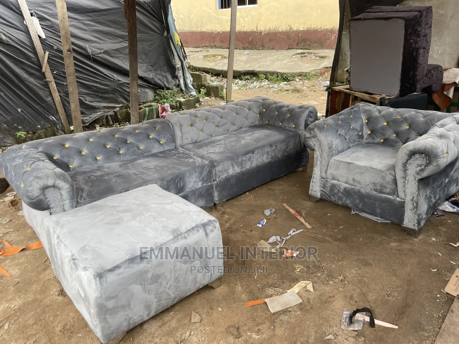 A Standard Living Room Sofa