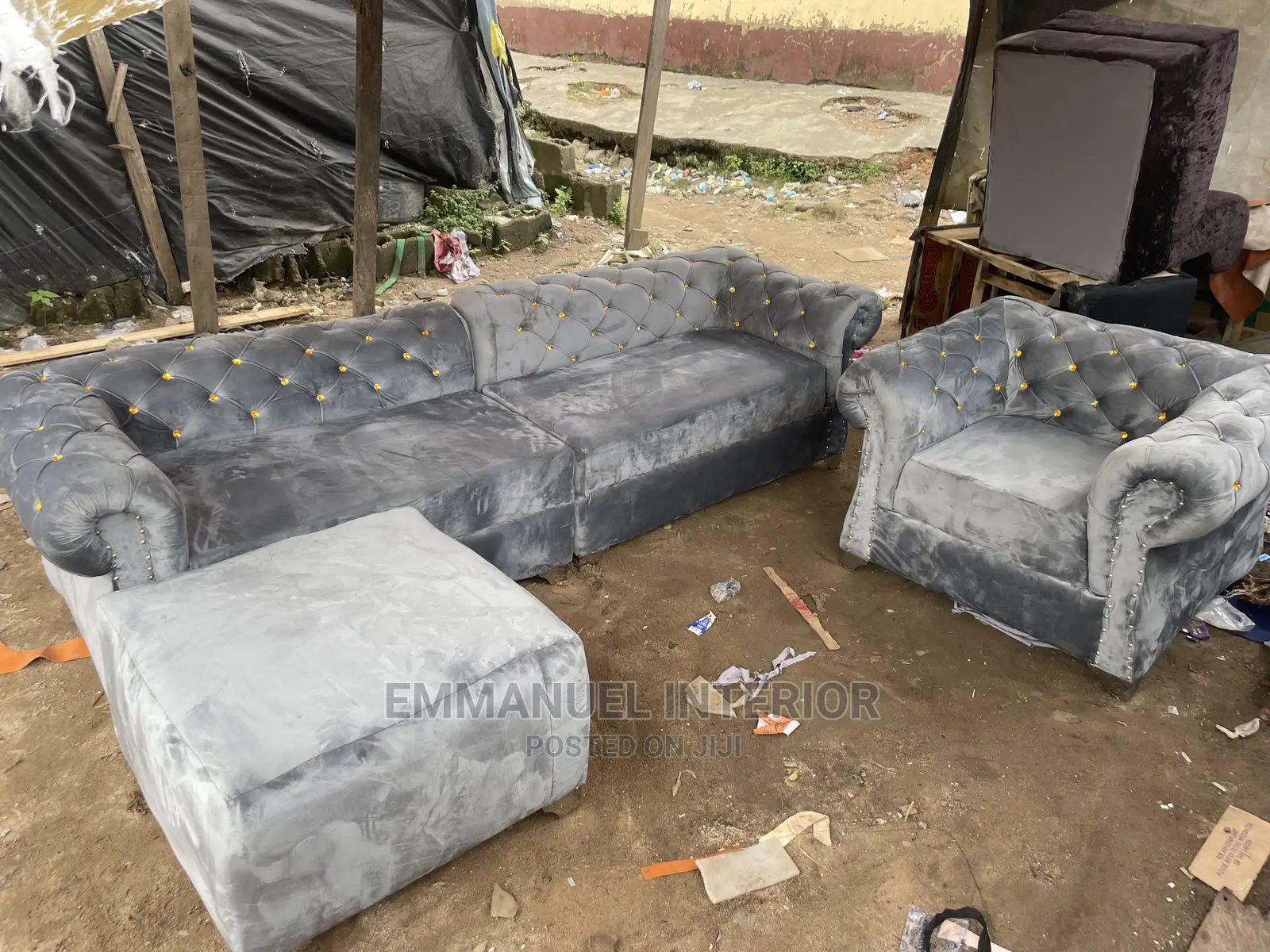 A Standard Living Room Sofa