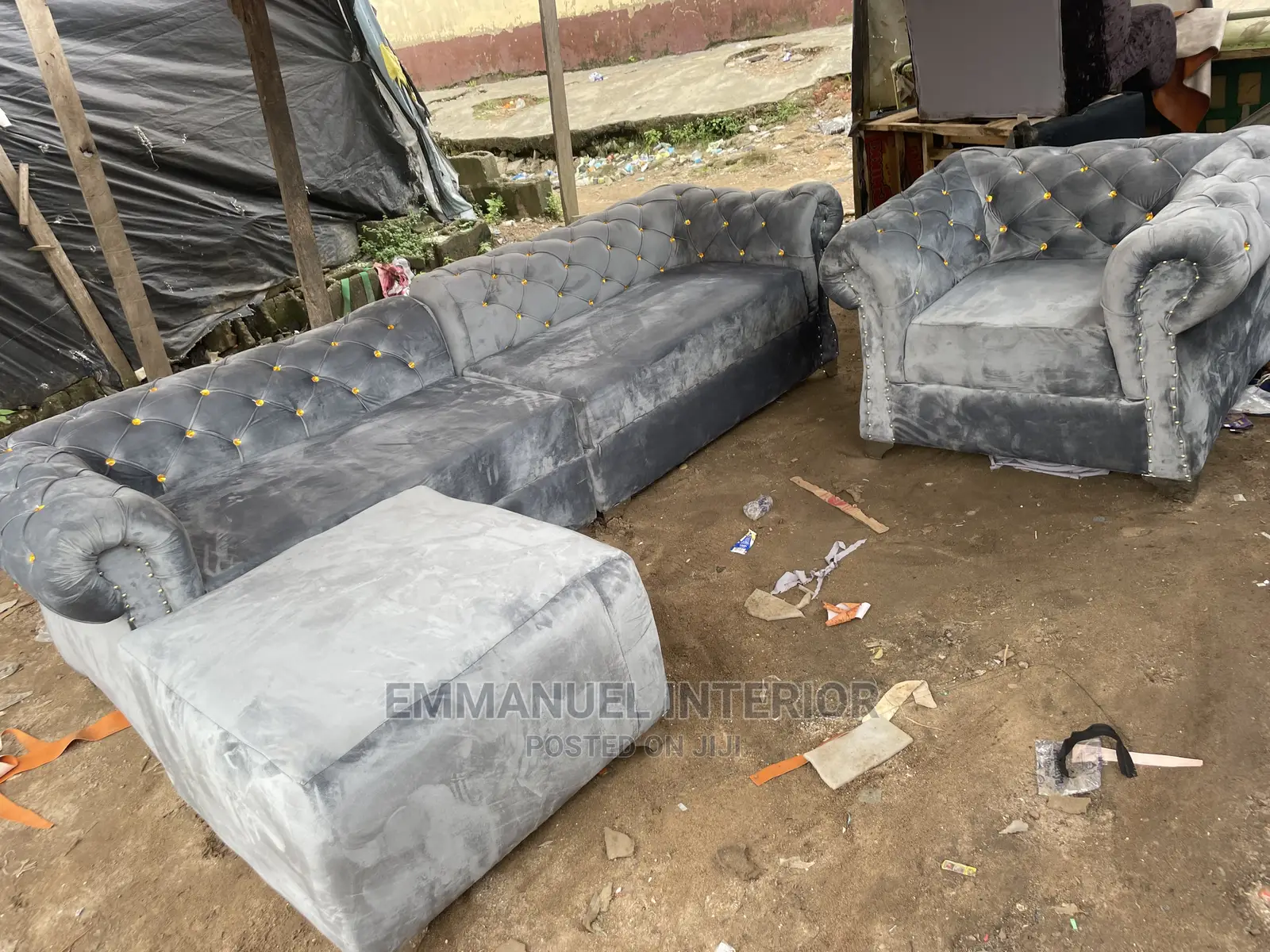 A Standard Living Room Sofa