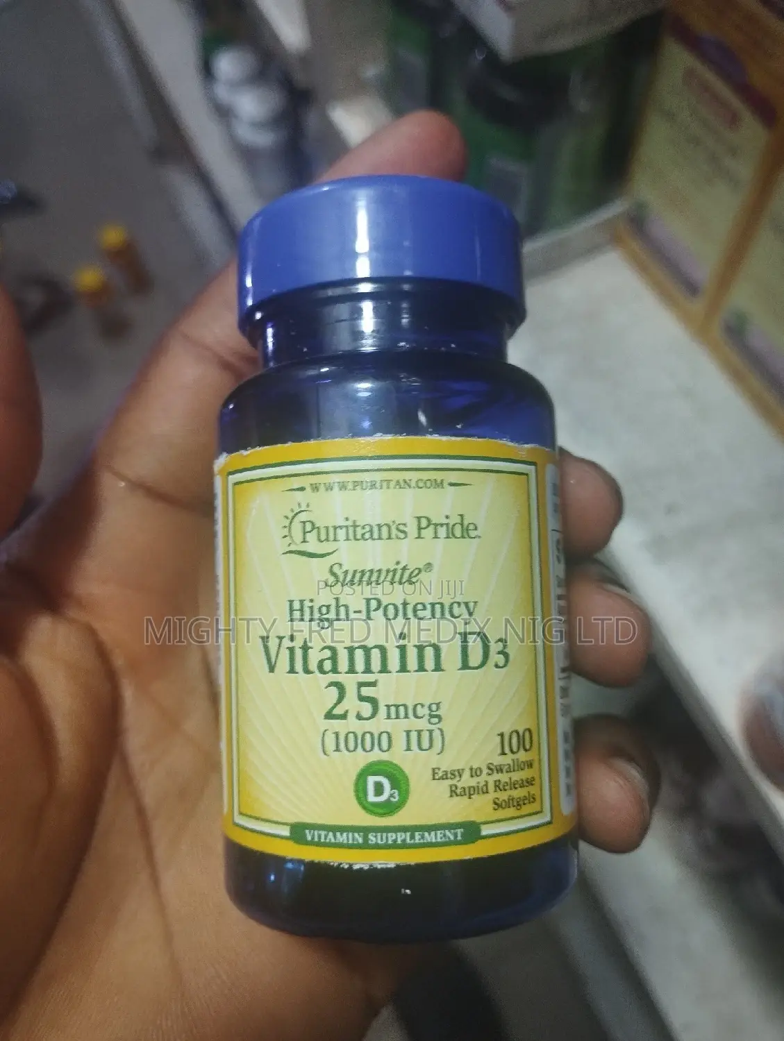 High Potency Vitamin D3(1000iu)