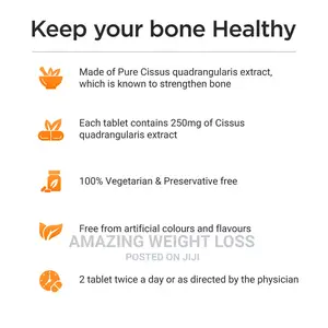 Hadjod Tablets for Bones Joint Wellness