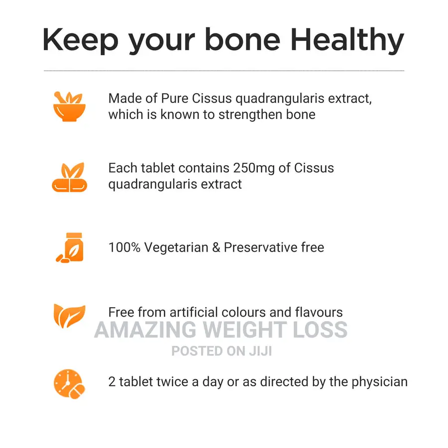 Hadjod Tablets for Bones Joint Wellness