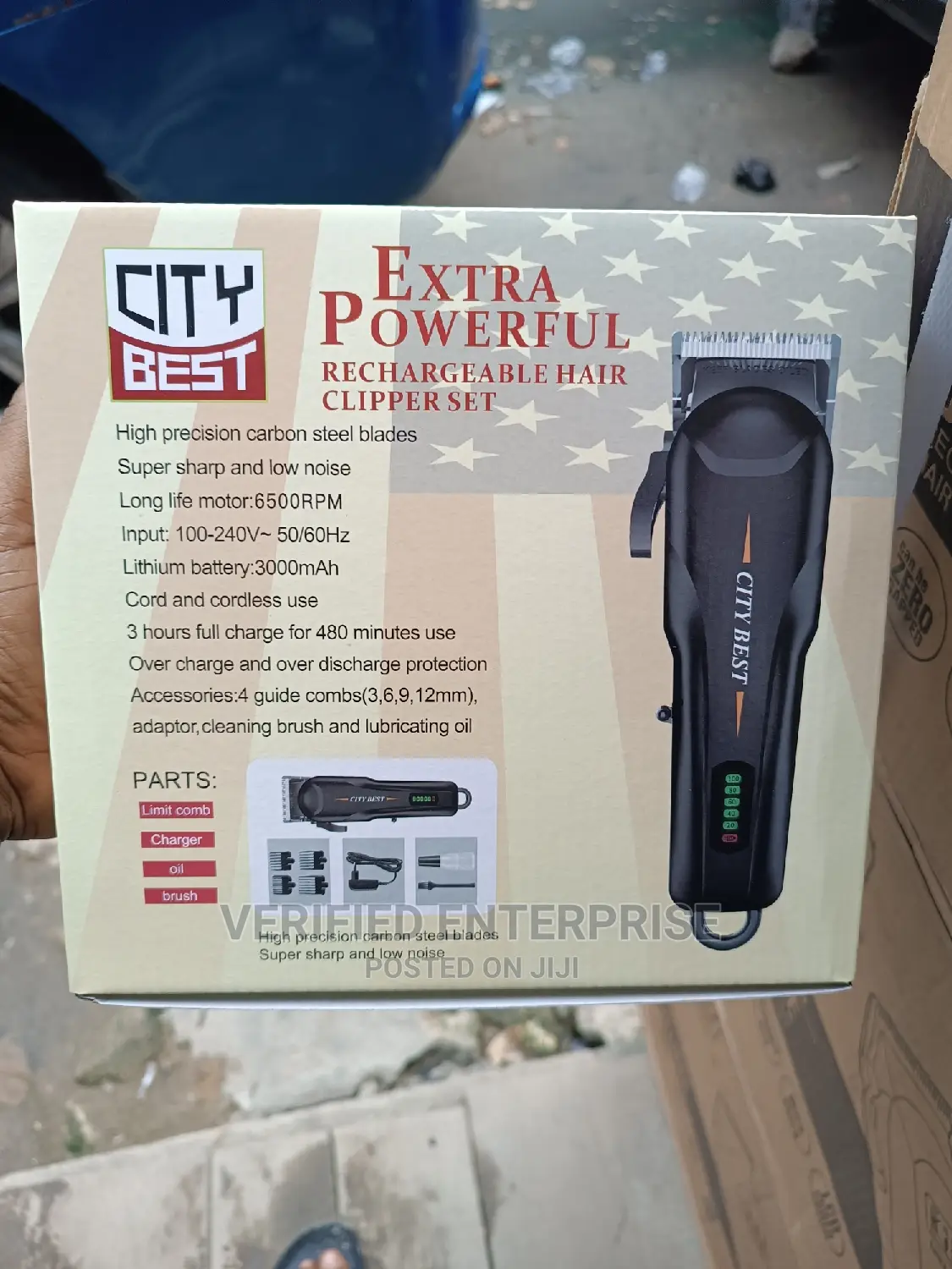 City Best Rechargeable Clipper