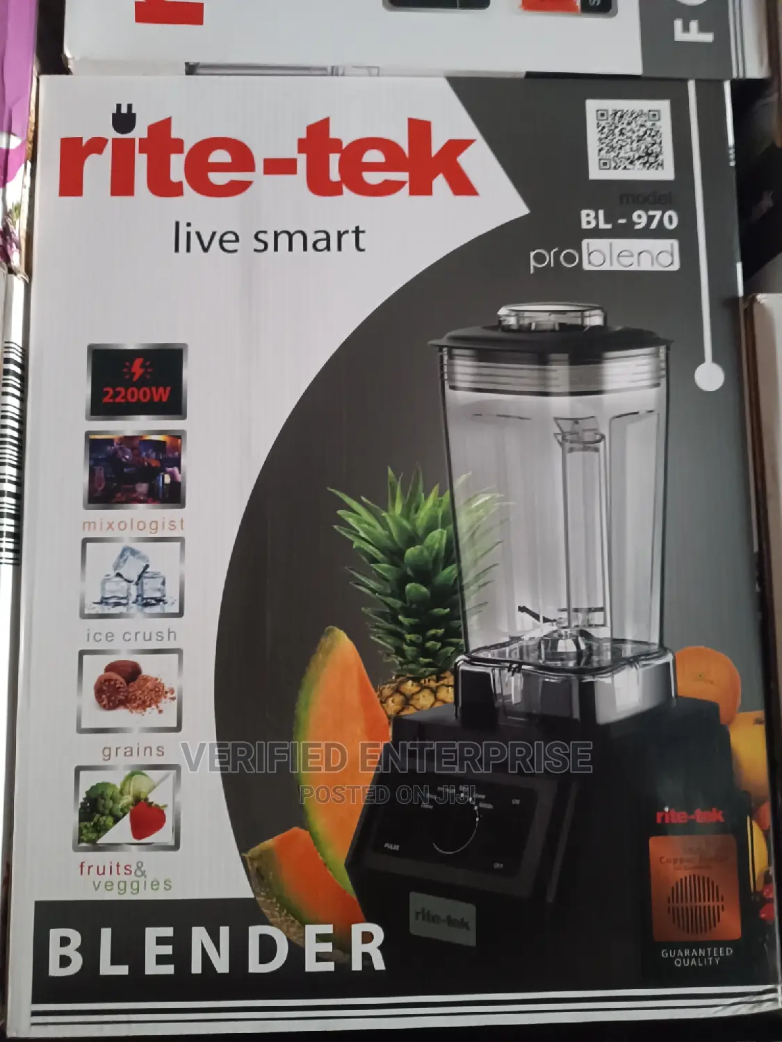 Rite-Tek Blender and Crusher