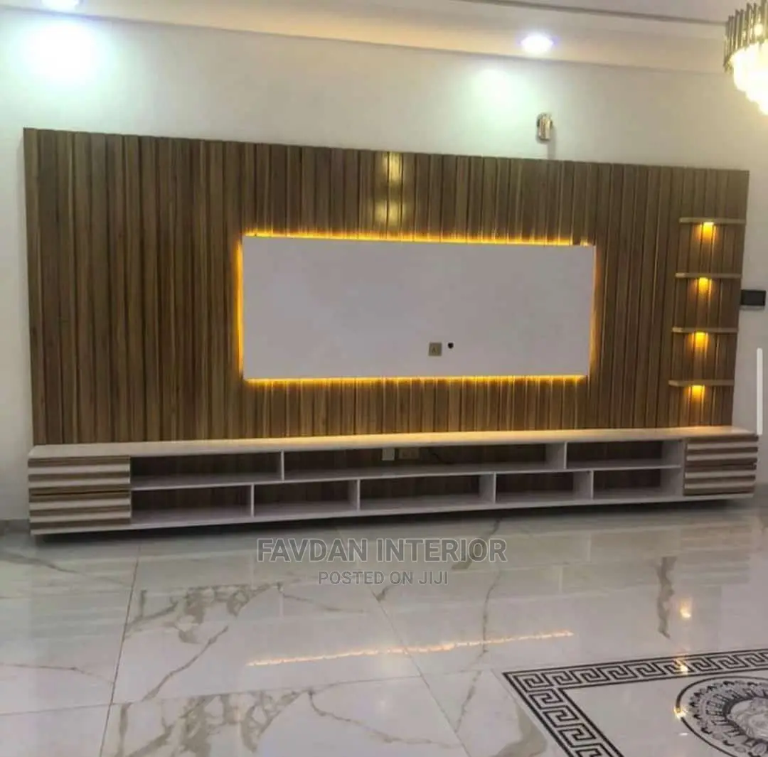 100% Original Flutted Wall TV Console