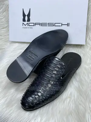 Italian Leather Half Shoe
