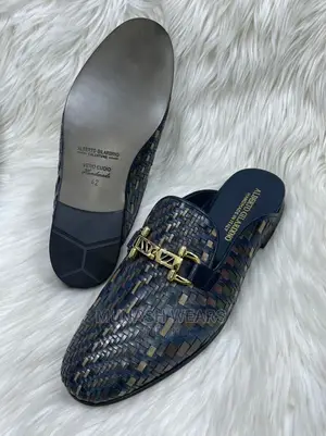 Italian Leather Half Shoe