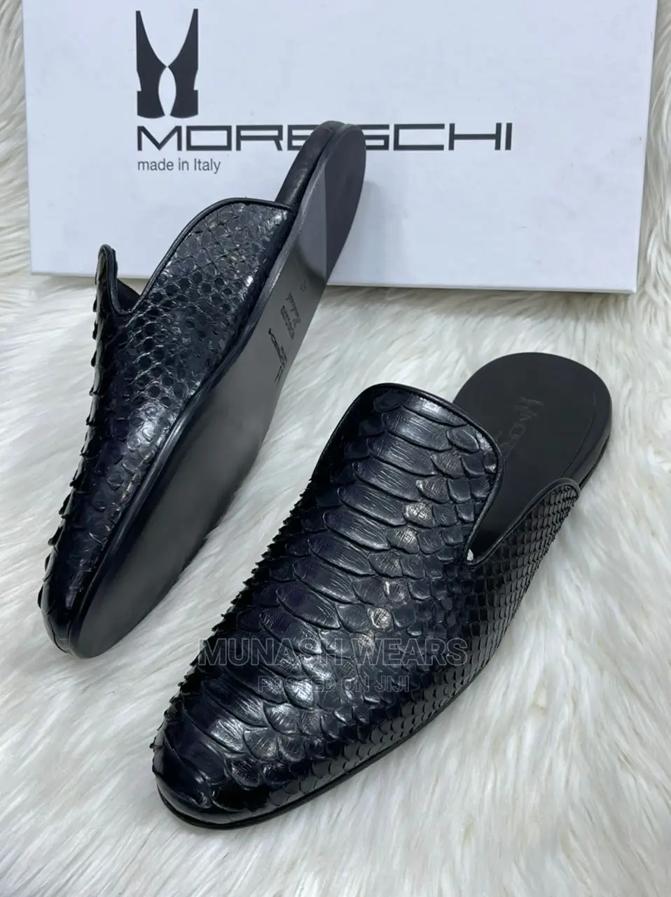 Italian Leather Half Shoe