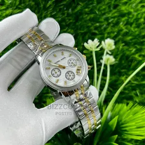 Original MICHAEL KORS Silver Steel Watch Available in Store