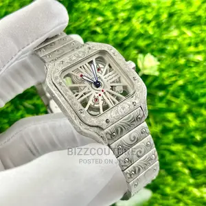 Original CARTIER MECHANICAL Silver Steel Available in Store