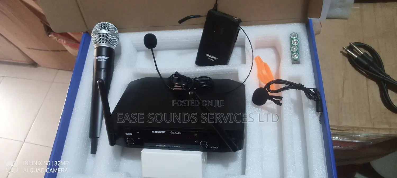 Shure Clip and Headset Microphone