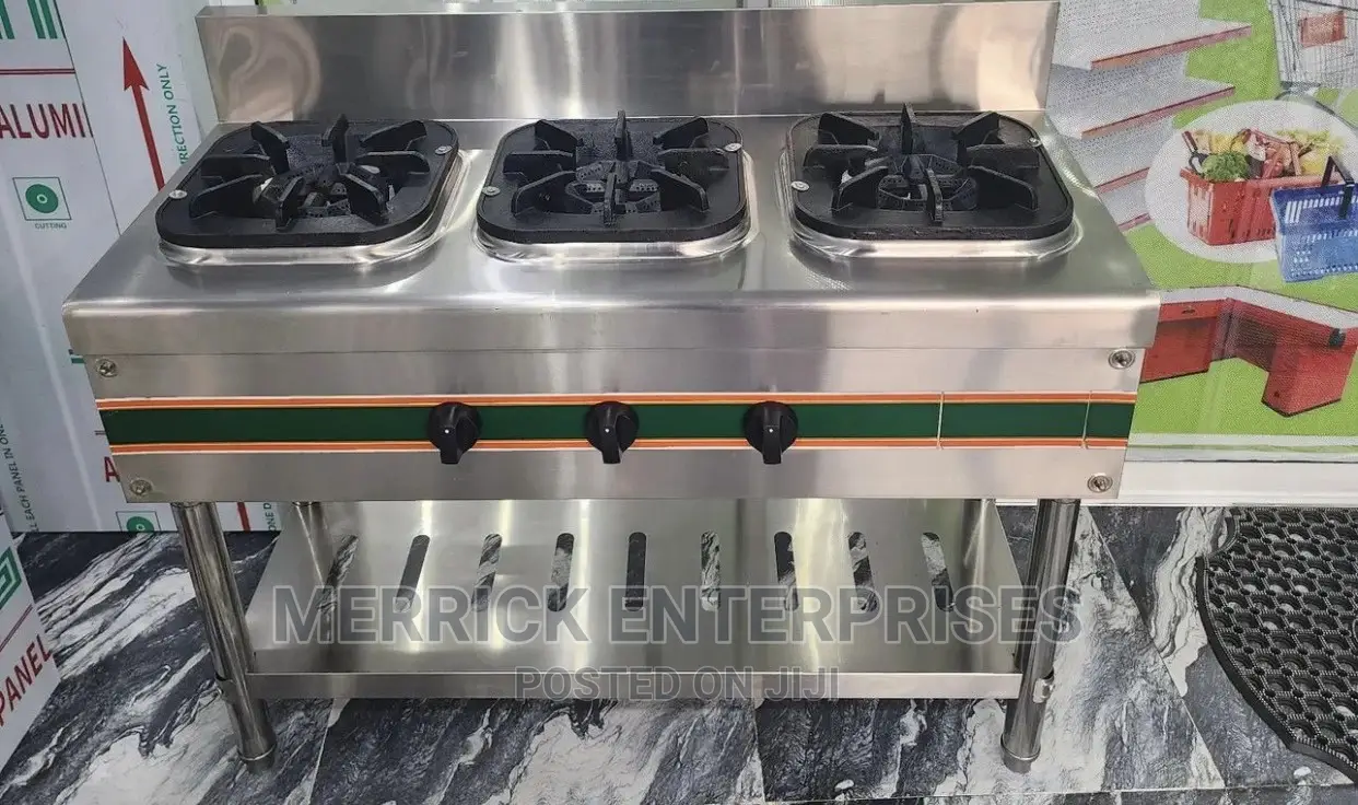 Industrial 3burner Cooker Standing