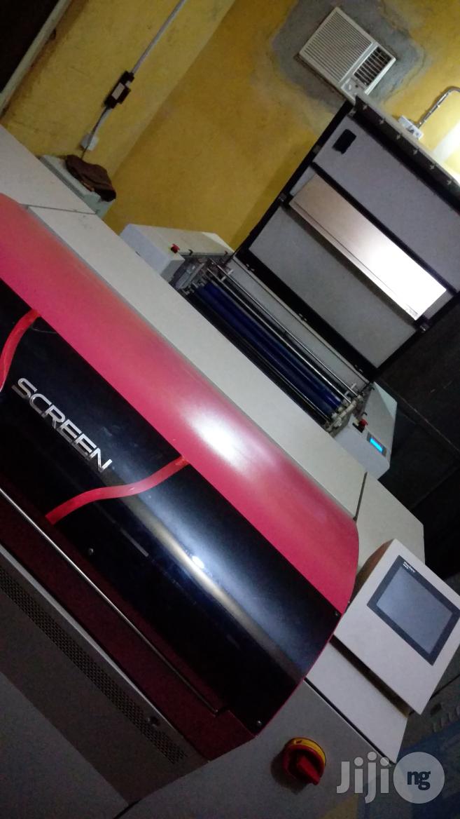 C T P Machine, Plate Rite