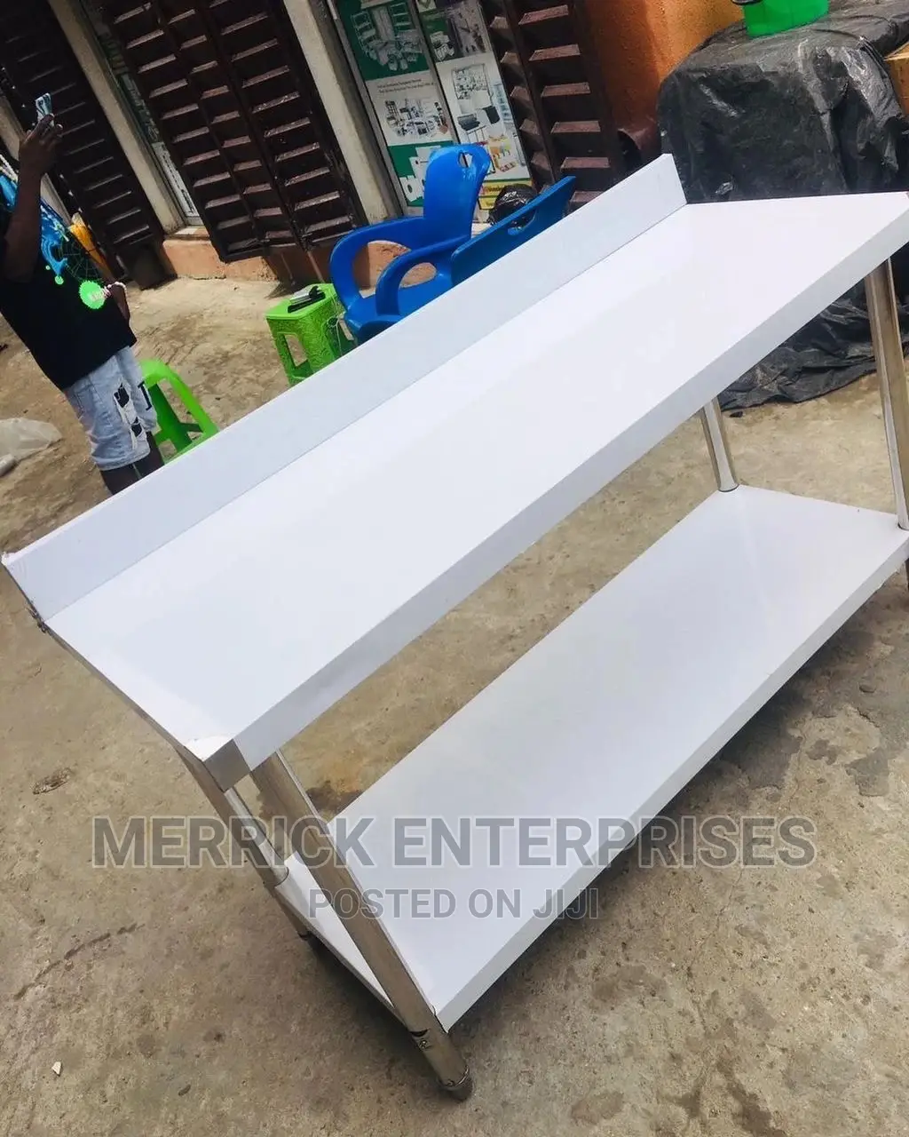 Commercial Steel Work Table