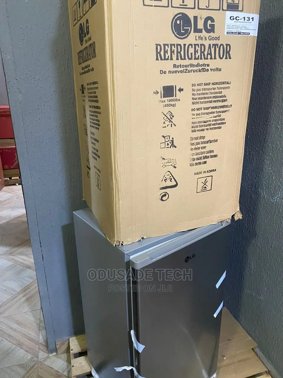 LG Refrigerator Gc-131 Single Door