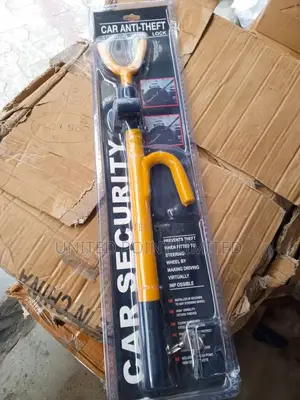 Car Yellow Steering Lock