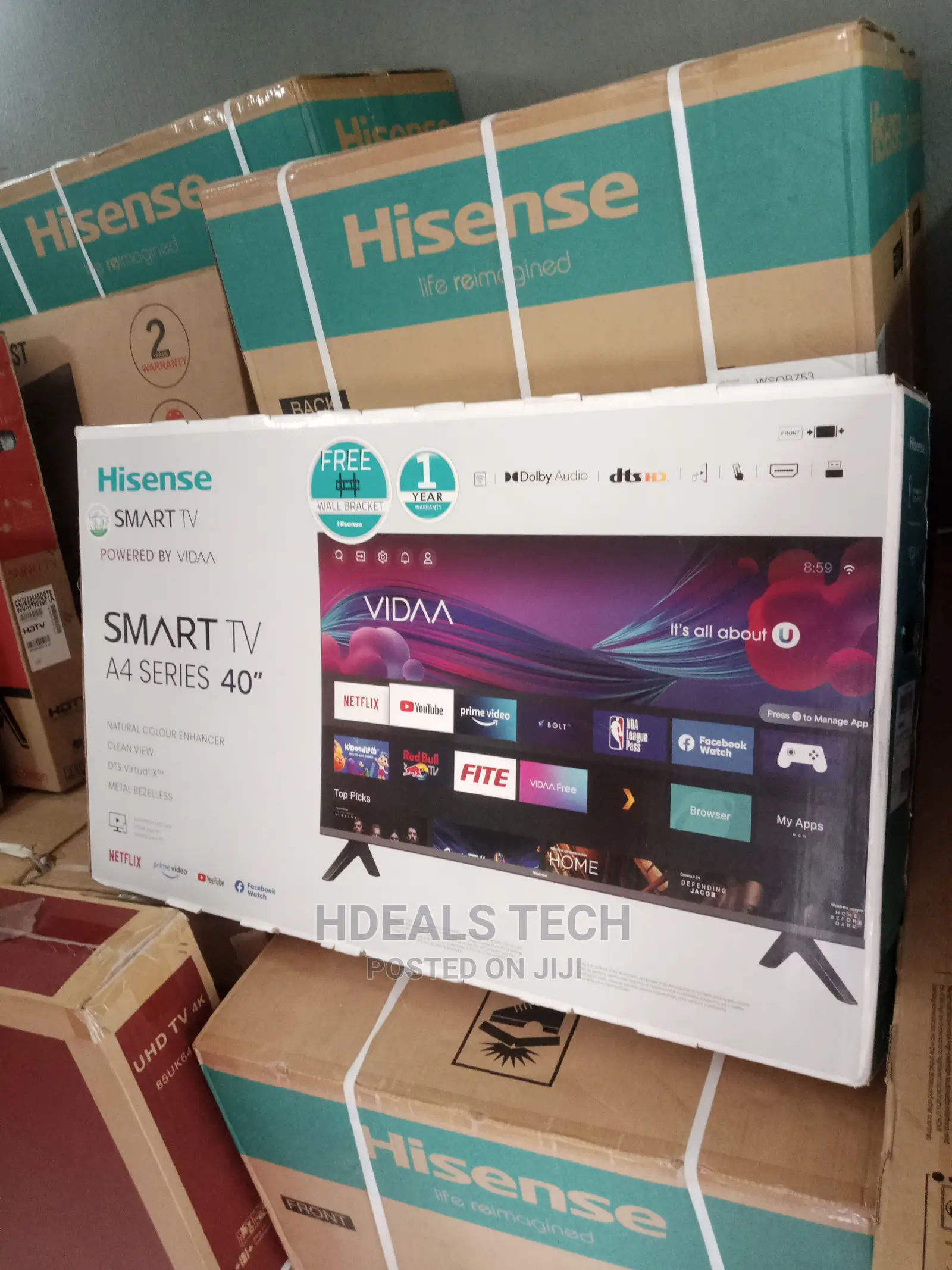 Best Trending Hisense 40 A4 Series Smart TV