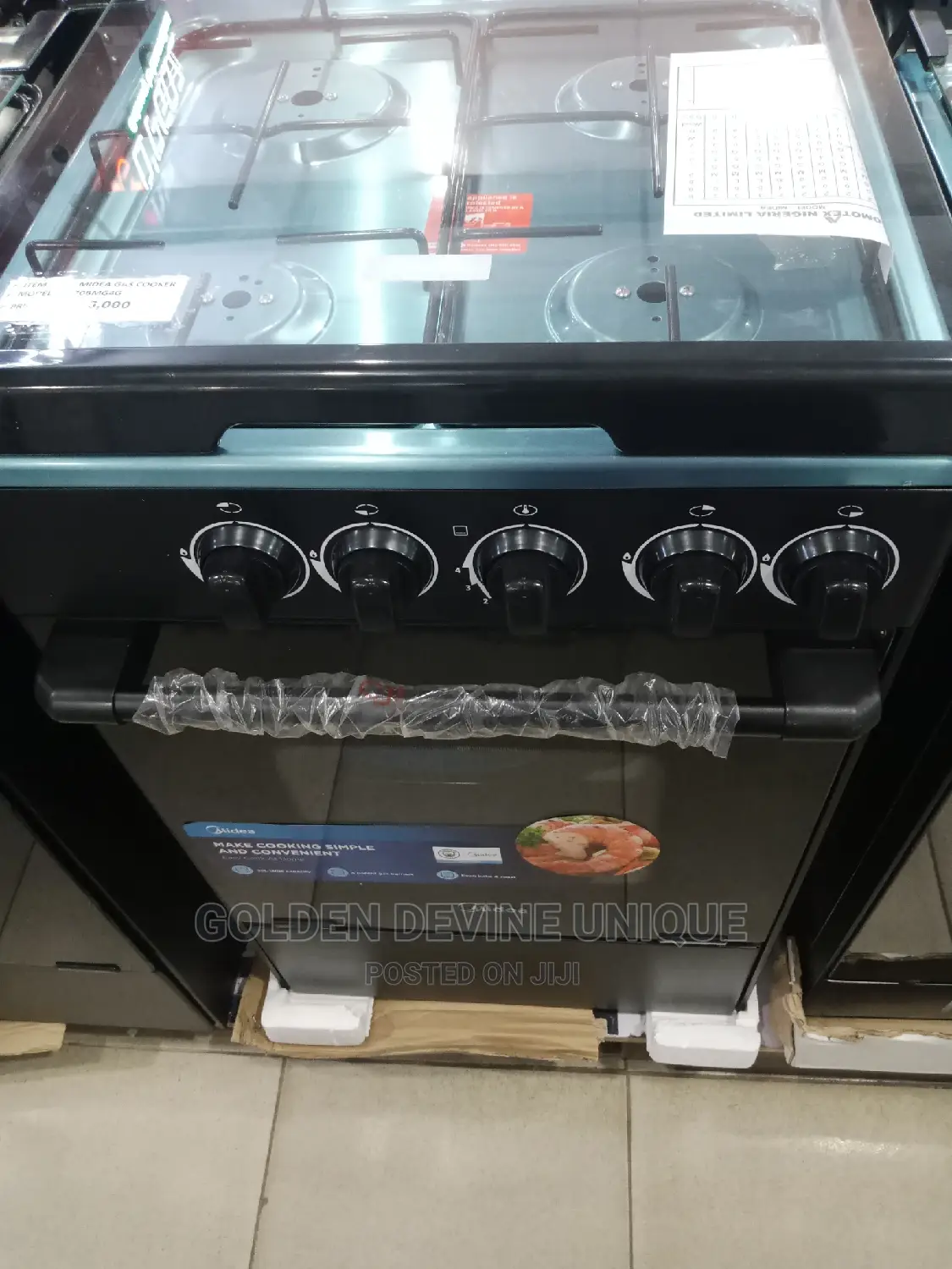 Midea Gas Cooker