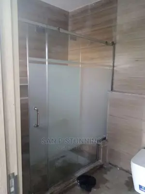 Well Constructed Shower Cubicle With Privacy Covering