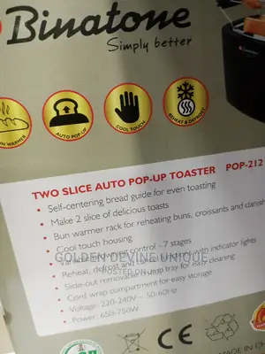 Binatone Pop Up Toaster