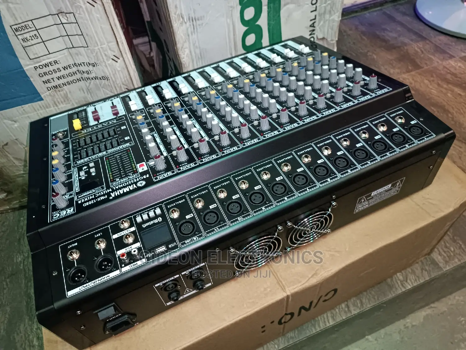12channels Powered Mixer Amplifier