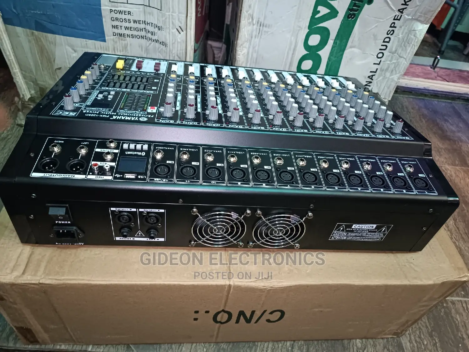 12channels Powered Mixer Amplifier