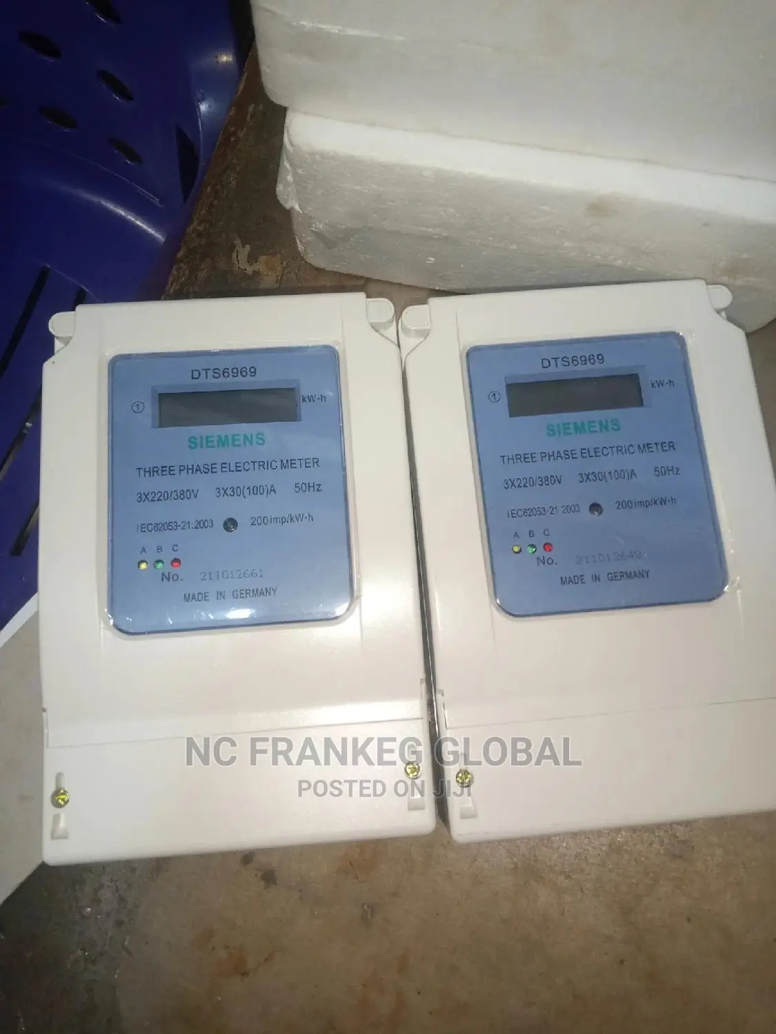 Three Phase Siemens Check Meter