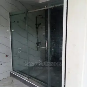 Luxury Straight Slide Shower Cubicle With Foreign Accessory