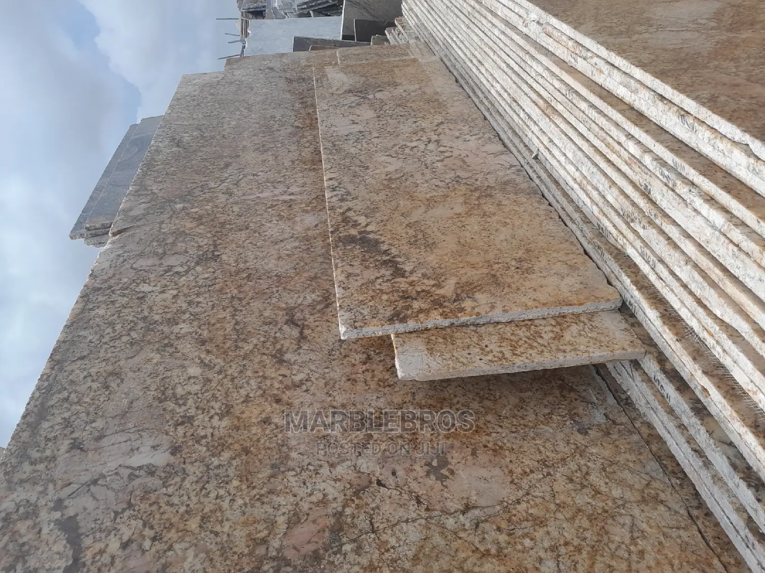 MB1. Italian Gold Forest Marble Stone Slab 20mm Thickness