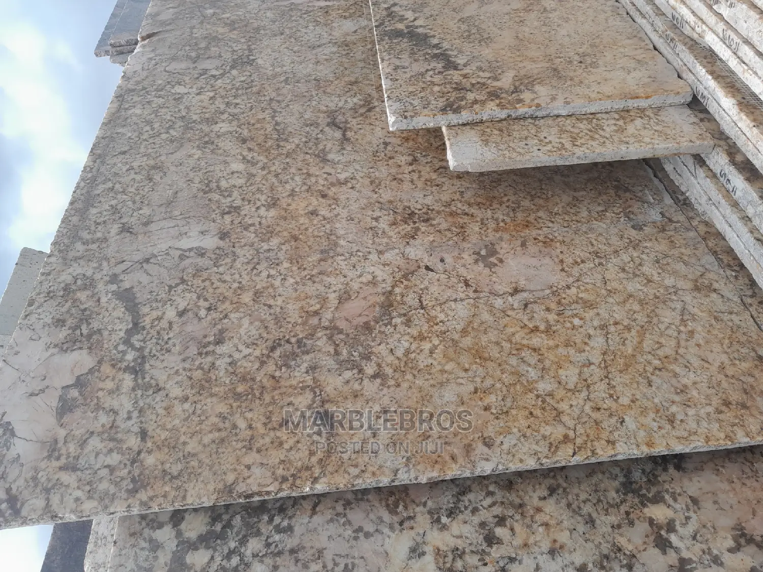 MB1. Italian Gold Forest Marble Stone Slab 20mm Thickness