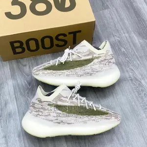 Classical Adidas Yeezy Boost 380 “Green Oat”Sneakers