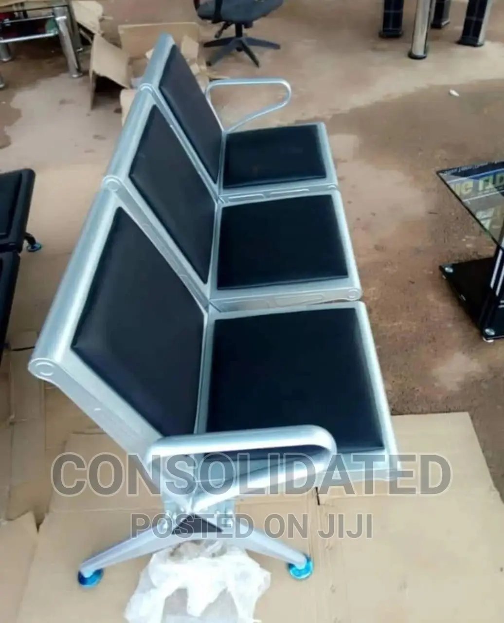 Executive Three Seater Visitors Chair