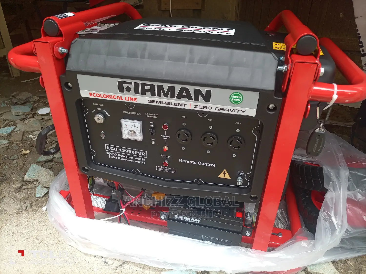 10kva Firman Remote Control Petrol Generator With 100% Coil