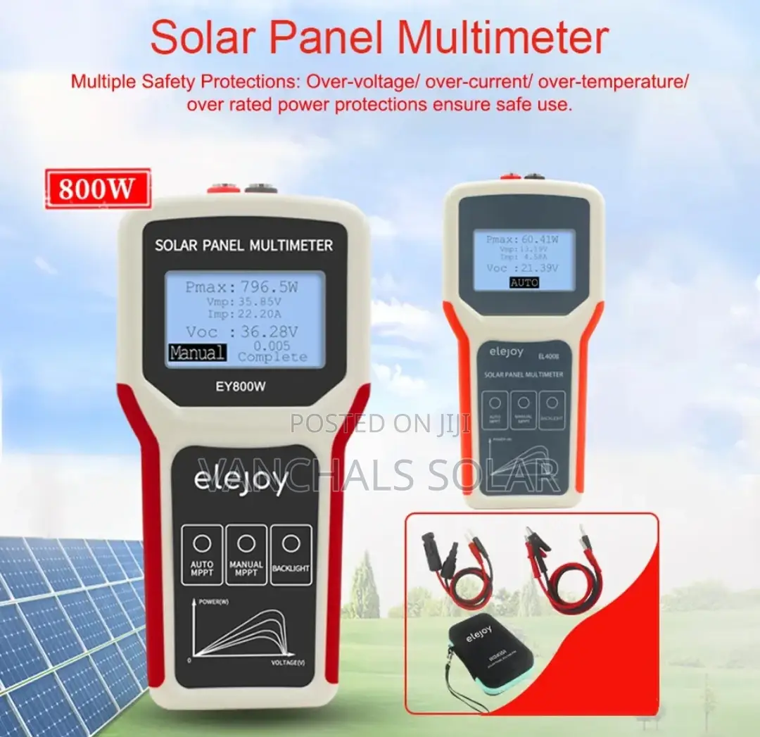 Solar Panel Meter Tester 800w