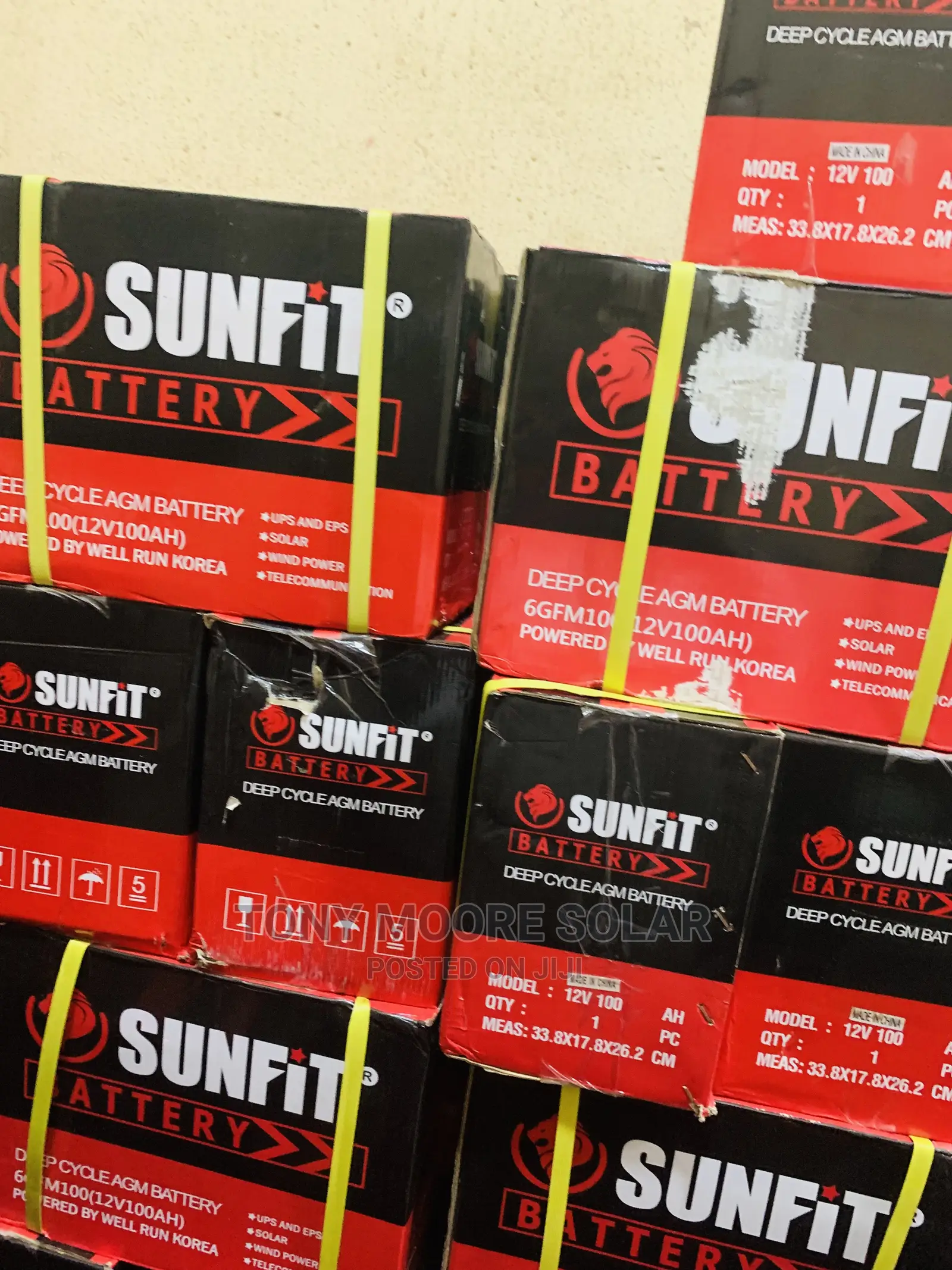 100ah 12v Sunfit Battery
