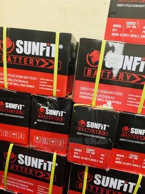 100ah 12v Sunfit Battery
