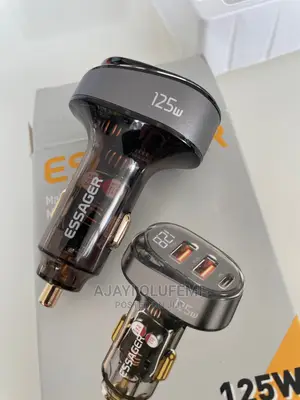 Essager 125w Type C/ Usb Car Phone Charger.