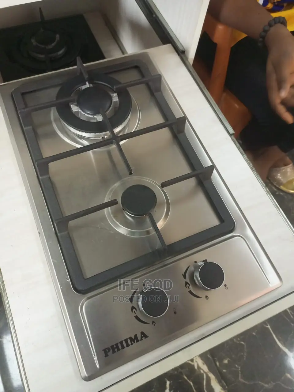 Quality PHIIMA Inbuilt Gas Cooker 2 Gas Burners Automatic in Ojo