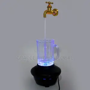 Magic Faucet Mug With Led Light