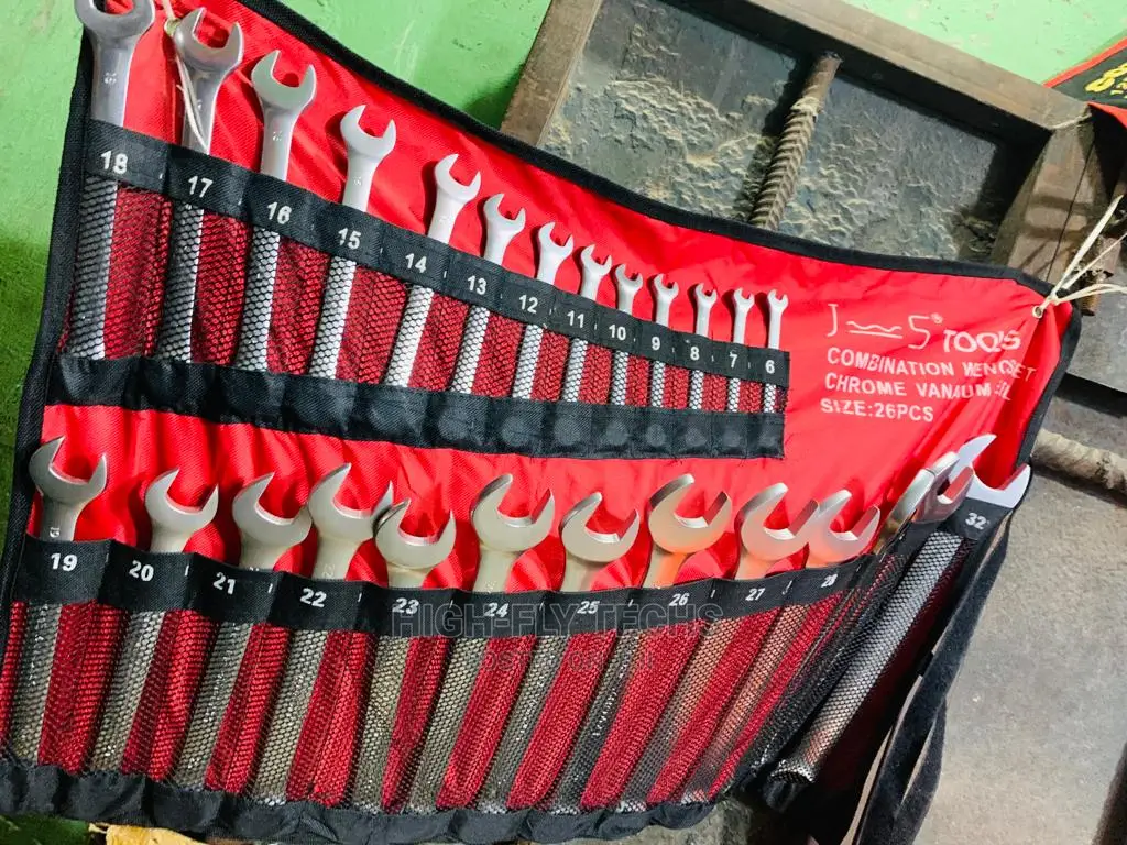 Combination Spanner Set 32pcs Chrome Vanadium